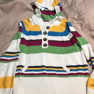 Aeropostale long sleeve hooded sweater.